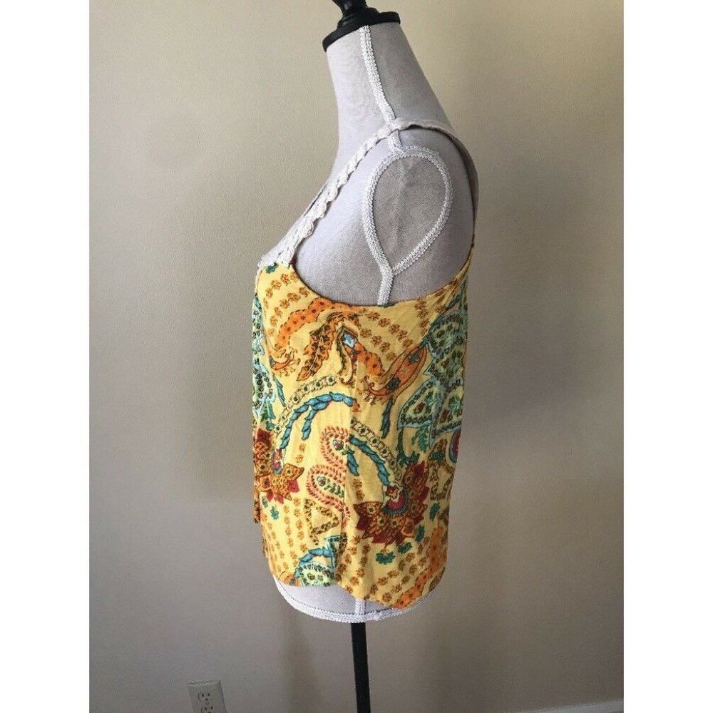 Anthropologie Urubamba Floral Crochet Knit Top - Picture 6 of 9